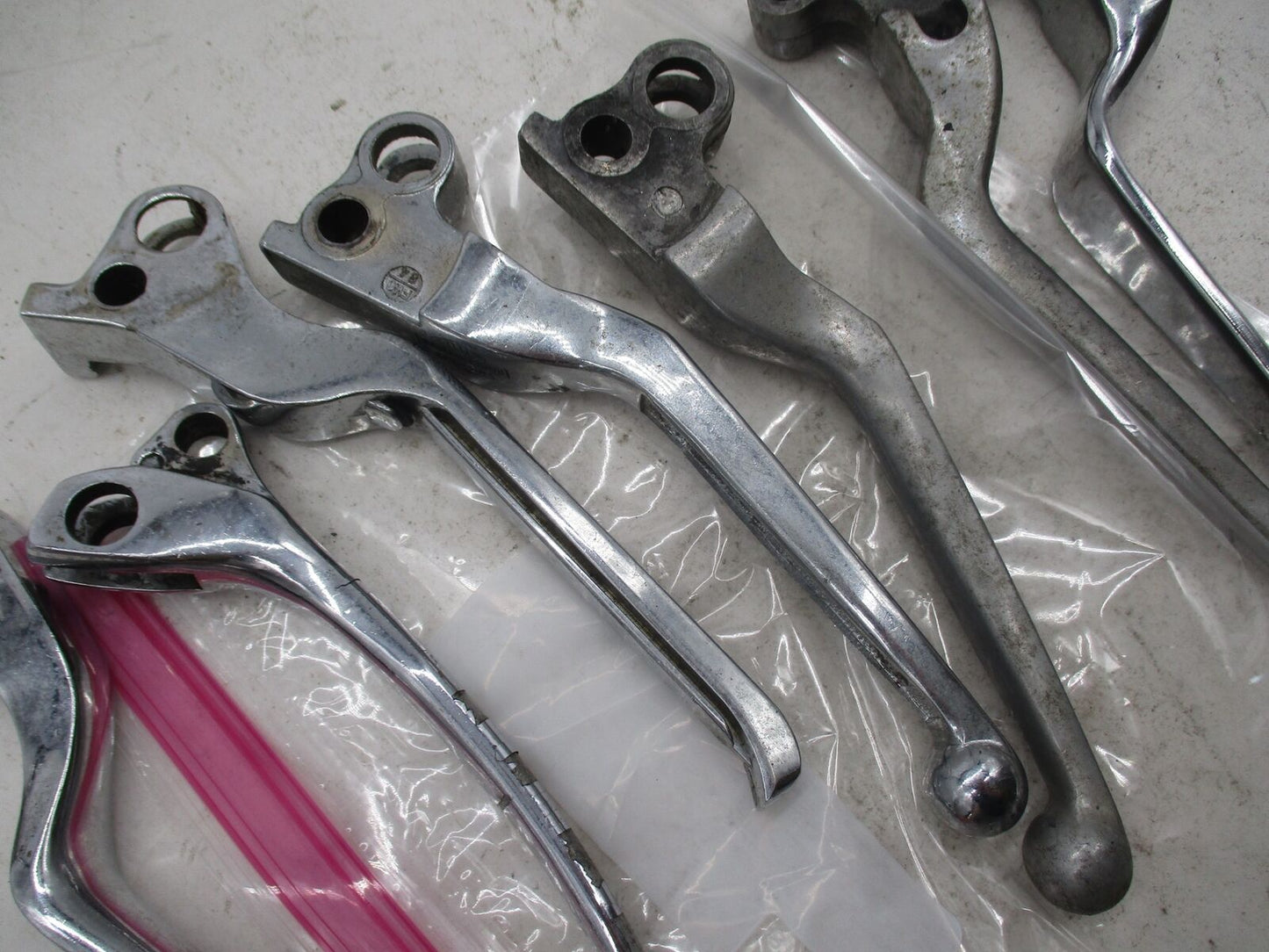Mixed Lot of Harley Davidson Hand Brake Clutch Control Levers