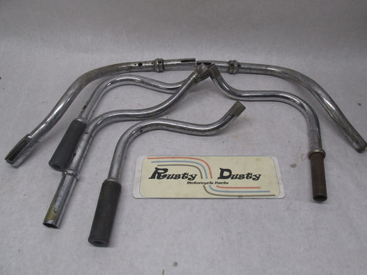Mixed Lot of Mismatched Harley Davidson Buckhorn 2-Piece Handlebars Shovelhead