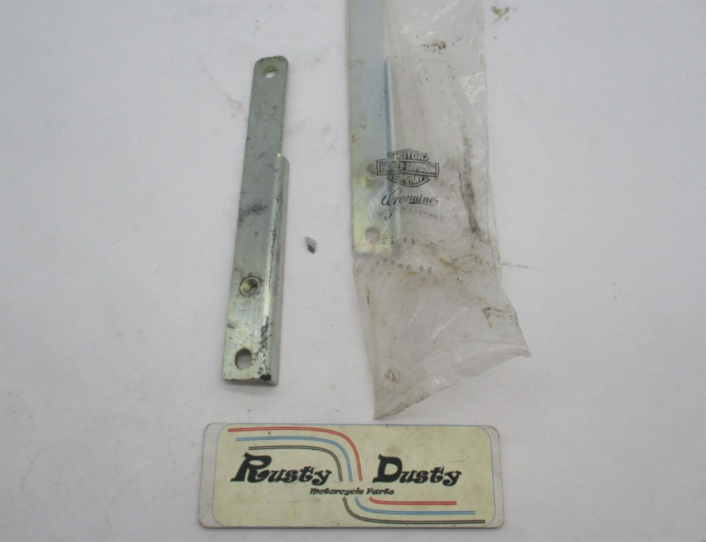 Harley Davidson FLSTC Windshield Bracket Pair 58086-86