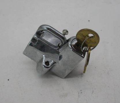 Universal Motorcycle Kuryakyn Helmet Lock with Keys 4232 Harley Honda Cruisers