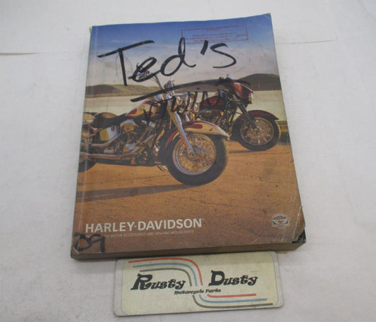 Harley Davidson 2009 Genuine Motor Accessories & Motor Parts Catalog 99556-09MPA