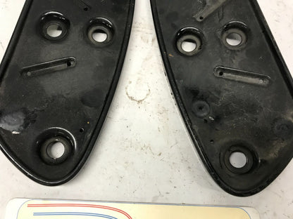 Harley Davidson 2010 - up Black Floor Foot Board Base Plates