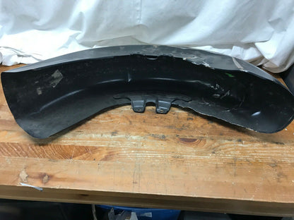 HARLEY 06-13 STREET GLIDE TOURING FRONT FENDER BLACK MATTE FLAT DAMAGED