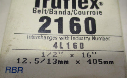 Carquest 4L160 Truflex Belt 2160