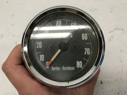 Harley-Davidson Tach Tachometer Chrome Trim 1-2 Ratio 92051-70 Sportster