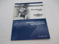 Harley Davidson Official 2003 FLT Police Service Manual Supplement 99483-03SP