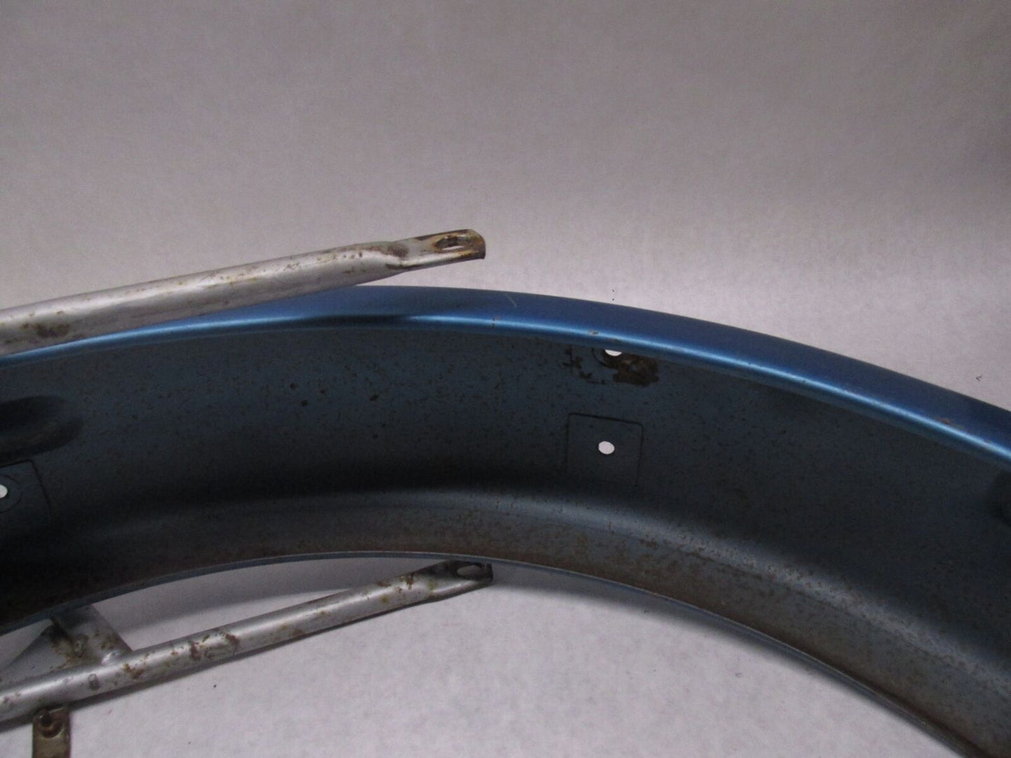 Triumph T100 T120 Blue Original Paint Rear Fender with Grab Handle