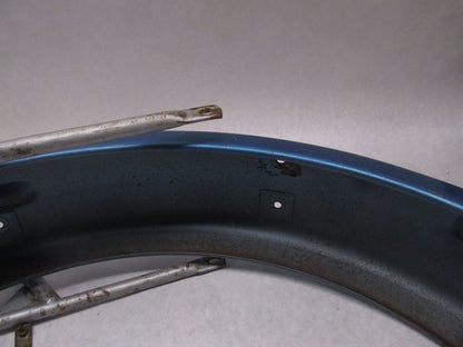 Triumph T100 T120 Blue Original Paint Rear Fender with Grab Handle