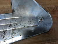 Harley Shovelhead right side chrome trim panel transmission cover plate cap