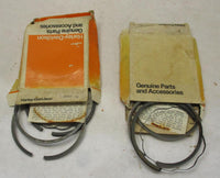 Lot of (2) Harley Davidson NOS Genuine Piston Ring Sets 22357-53