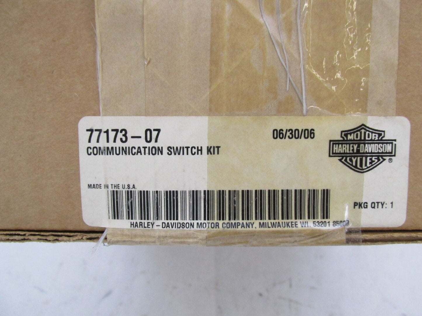 Harley Davidson Genuine NOS  Advanced Audio Communication Switch Kit 77173-07