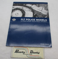 Harley Davidson Official 2010 FLT Police Service Manual Supplement 99483-10ESP