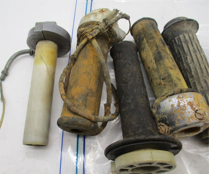 Mixed Lot of Vintage Motorcycle Italian Enduro Throttle Assemblies Magura CEV