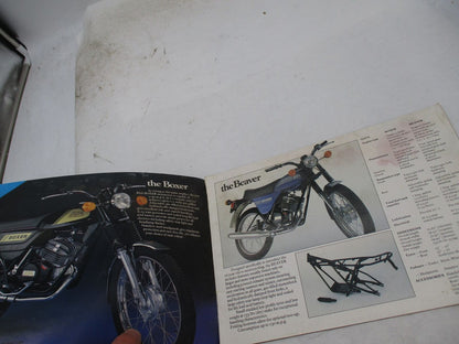 Vintage Original BSA New Line Up Boxer Beaver ER1 ER2 Dealership Sales Brochure