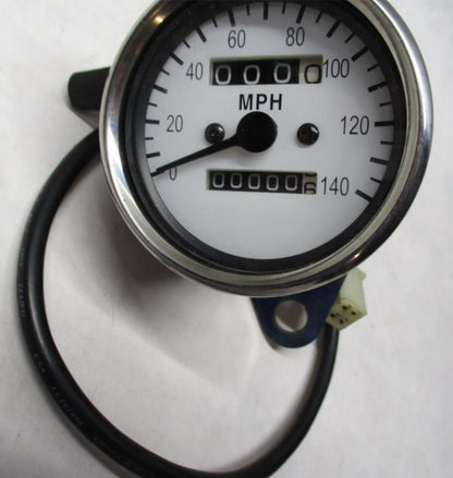 Harley Davidson Aftermarket Speedometer Trip meter Odometer w/ Wires