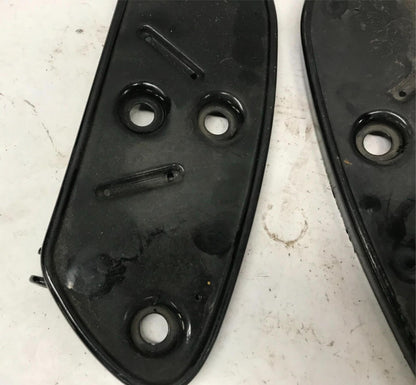 Harley Davidson 2010 - up Black Floor Foot Board Base Plates