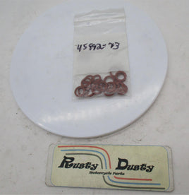 Lot of 22 Harley-Davidson Genuine NOS Fork Damper Screw Washers 45992-73