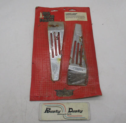 Big Bike Parts Honda Goldwing GL LTD SEI Chrome Fairing Lower Rock Guards 2-171A