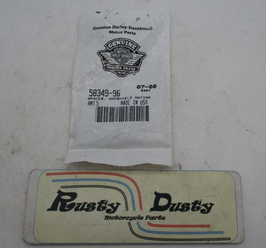 Harley  Genuine NOS OEM 5 Pack Windshield Mounting Washer Spacer 58349-96