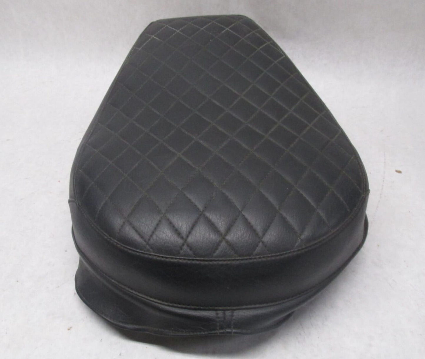Vintage Motorcycle Boss Custom Diamond Stitched Solo Seat Vintage Y-2A BSA