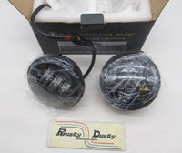 Harley Davidson Pathfinder 4.5" LED Passing Lamps Lights Black 226-0019