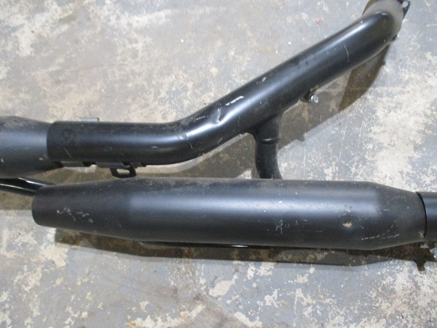 Harley Davidson FXS Blackline Softail Stock Black Exhaust System 65953-01 #2