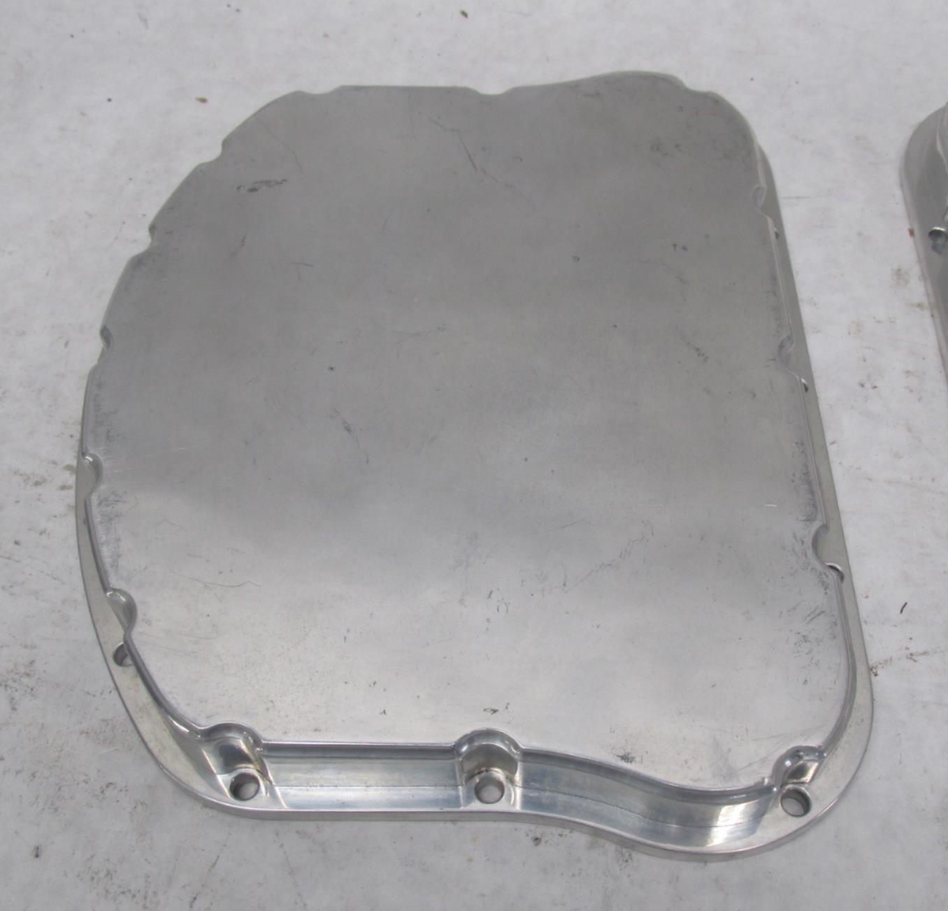 Pair of Harley Davidson Billet Aluminum Panhead Style Rocker Box Covers
