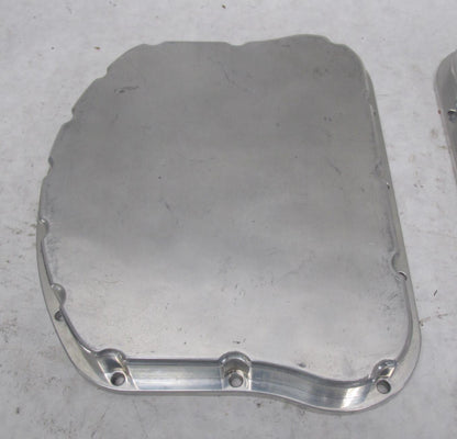 Pair of Harley Davidson Billet Aluminum Panhead Style Rocker Box Covers
