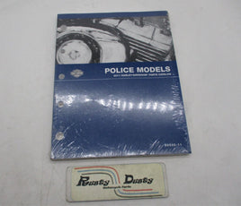 Harley Davidson Official Factory NOS 2001 Police Parts Catalog 99545-11