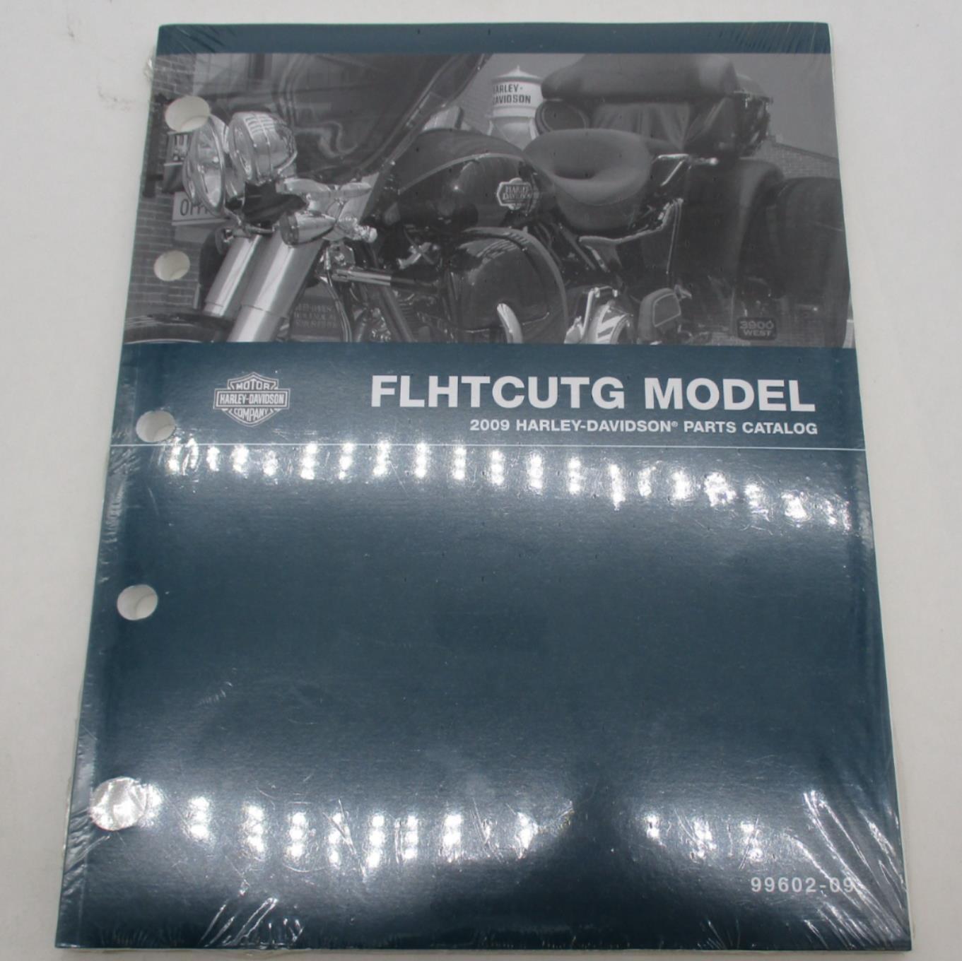 Harley Davidson Official Factory FLHTCUTG Model 2009 Parts Catalog 99602-09
