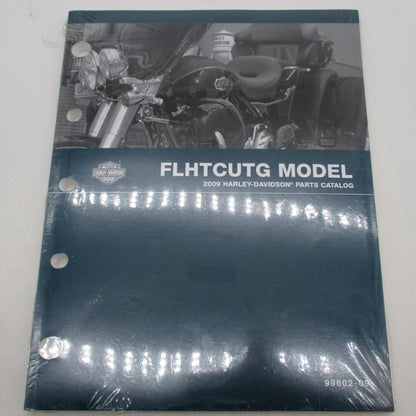 Harley Davidson Official Factory FLHTCUTG Model 2009 Parts Catalog 99602-09