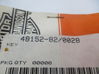 Set of 2 Harley-Davidson Genuine NOS Keys Code 0028 48152-82