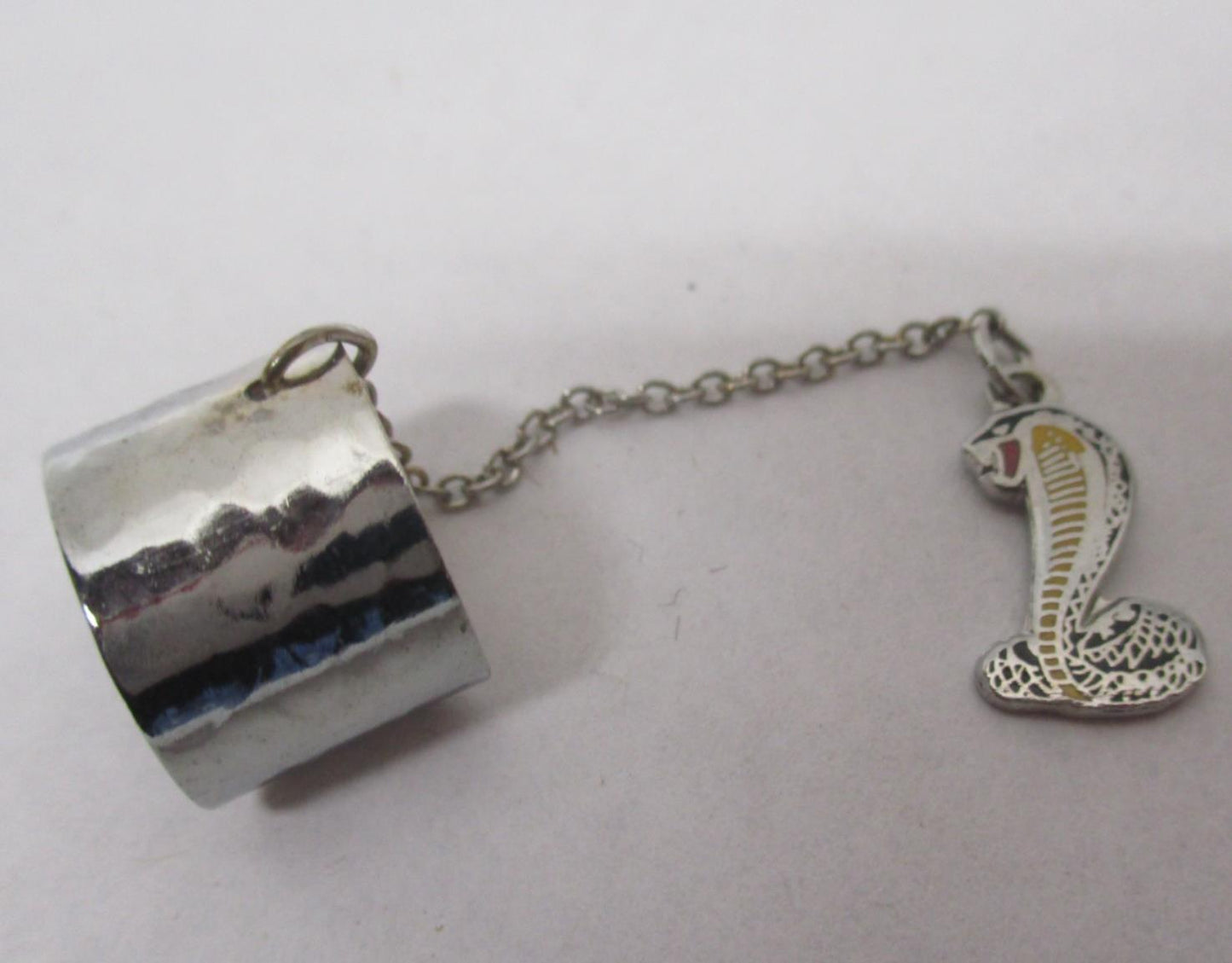 Cobra Snake Silver Dangle Pendant Charm Necklace Jewelry Shelby