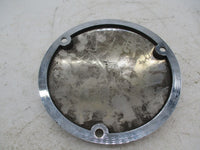 Harley Davidson Shovelhead Chrome 3 Hole Derby Cover Aftermarket