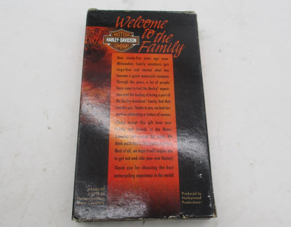 Harley Davidson Genuine Welcome to the Family VHS Brochure 99440-99