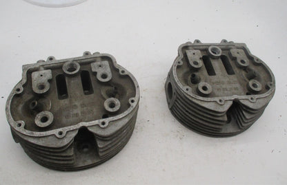 Pair of Moto Guzzi Cylinder Heads Eldorado Ambassador 13022260 13022160