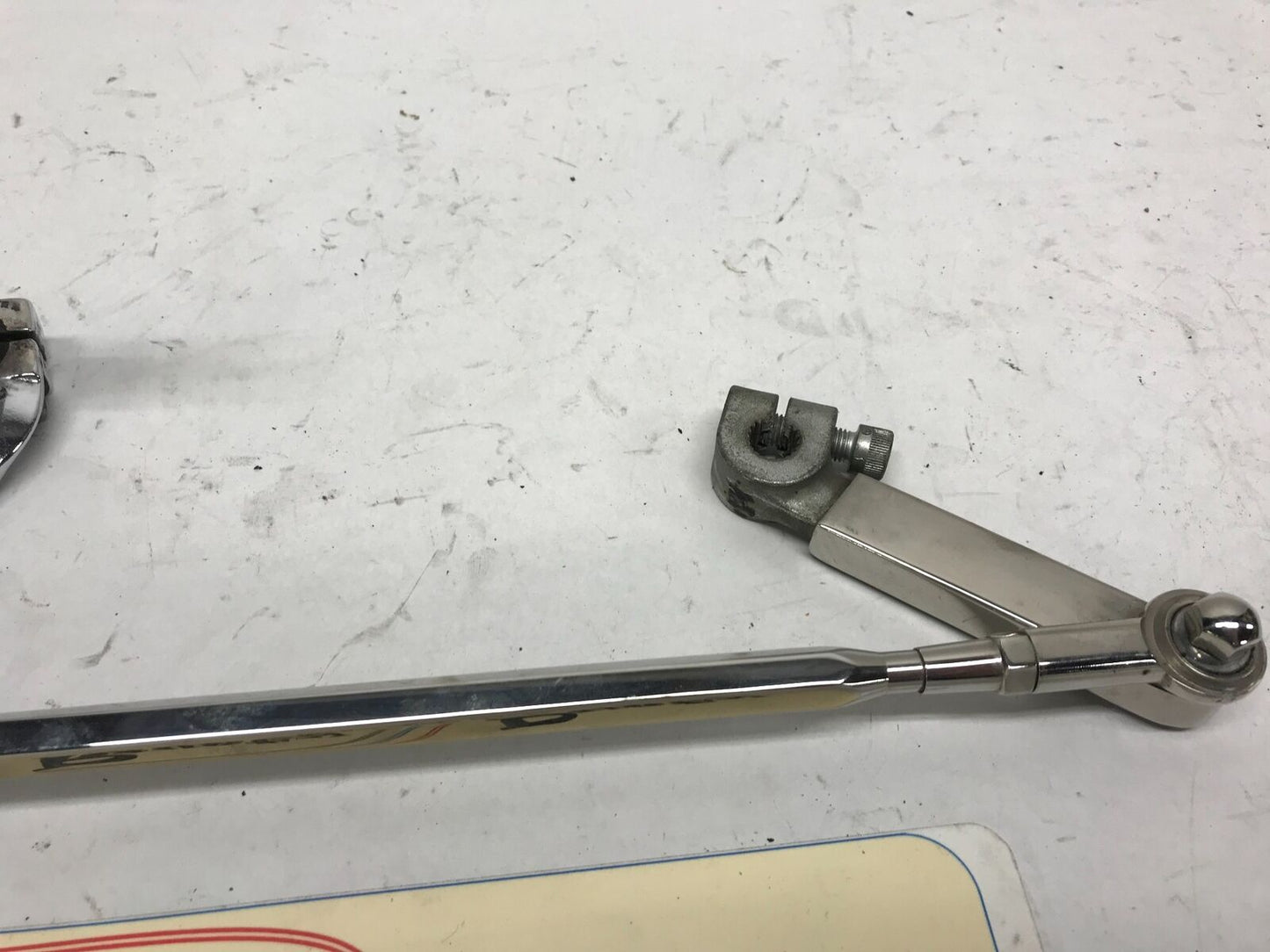 Harley Shift Shifter Arm Linkage Chrome w/ Cover Hex Shaft 33727-00A