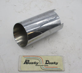 Harley Davidson Slash Cut Chrome 3" Exhaust Tip 6.5" Length