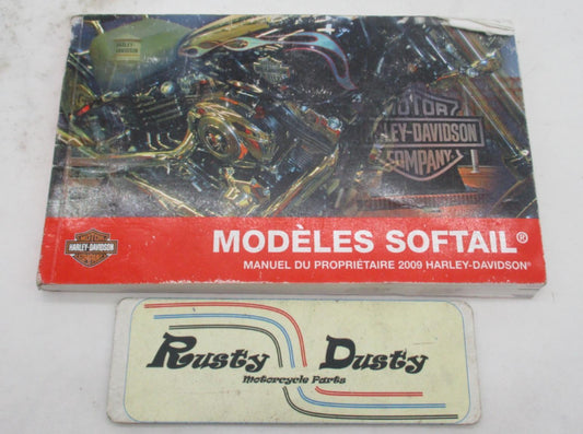 Harley Softail Models 2009 Motorcycle Operator Manuals in French 99469-09FR