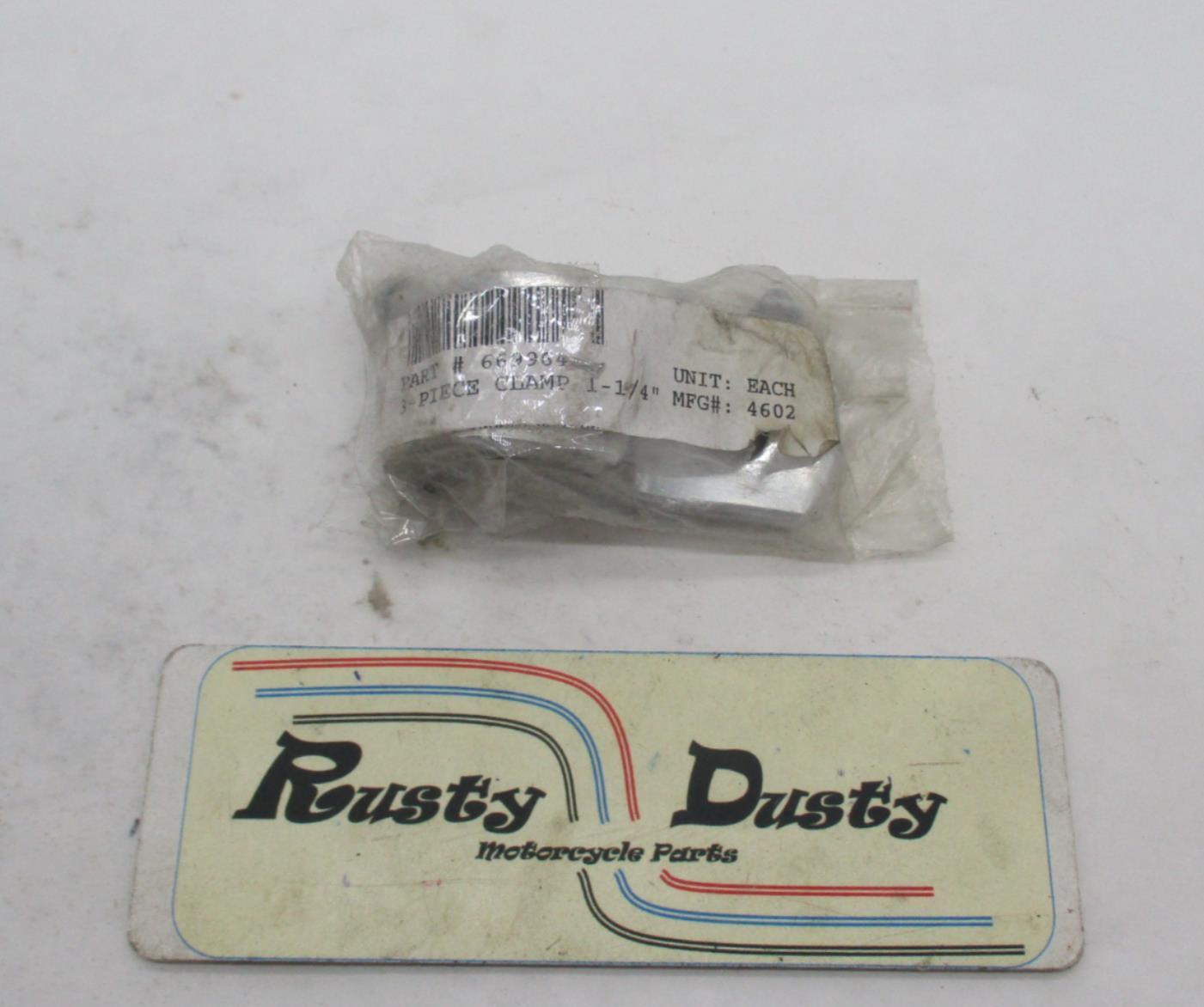 Harley Davidson Universal 3-Piece Mounting Clamp 1-1/4"