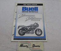 Harley Buell Official Factory 1997 Touring Thunderbolt Parts Catalog 99570-97Y