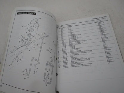 Harley Davidson Official Factory 2004 Dyna Parts Catalog 99439-04