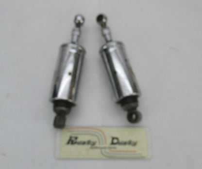 Pair of Harley Davidson EVO Softail Heritage Fat Boy Chrome Rear Shocks