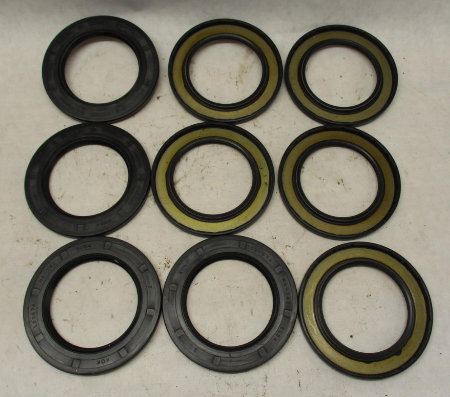 Lot of (9) Custom Chrome Harley Davidson Mainshaft Oil Seal 54425