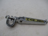 Harley Davidson Single Highway Peg with Engine Crash Bar Mounting Clamp