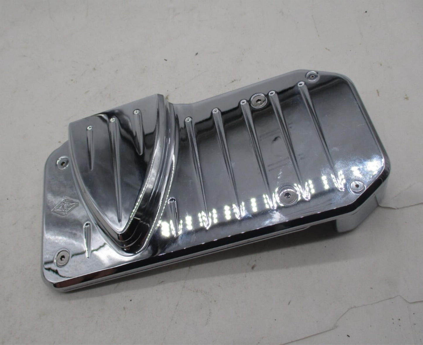 Harley Davidson Chrome Chopper JM Side Mounted License Plate Bracket 960114-2V