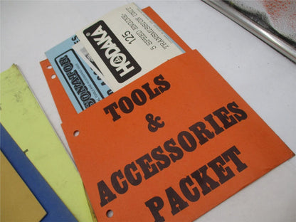 Mix lof of Hodaka Owners Manual and Parts List Books Dirt Squirt Super Combat