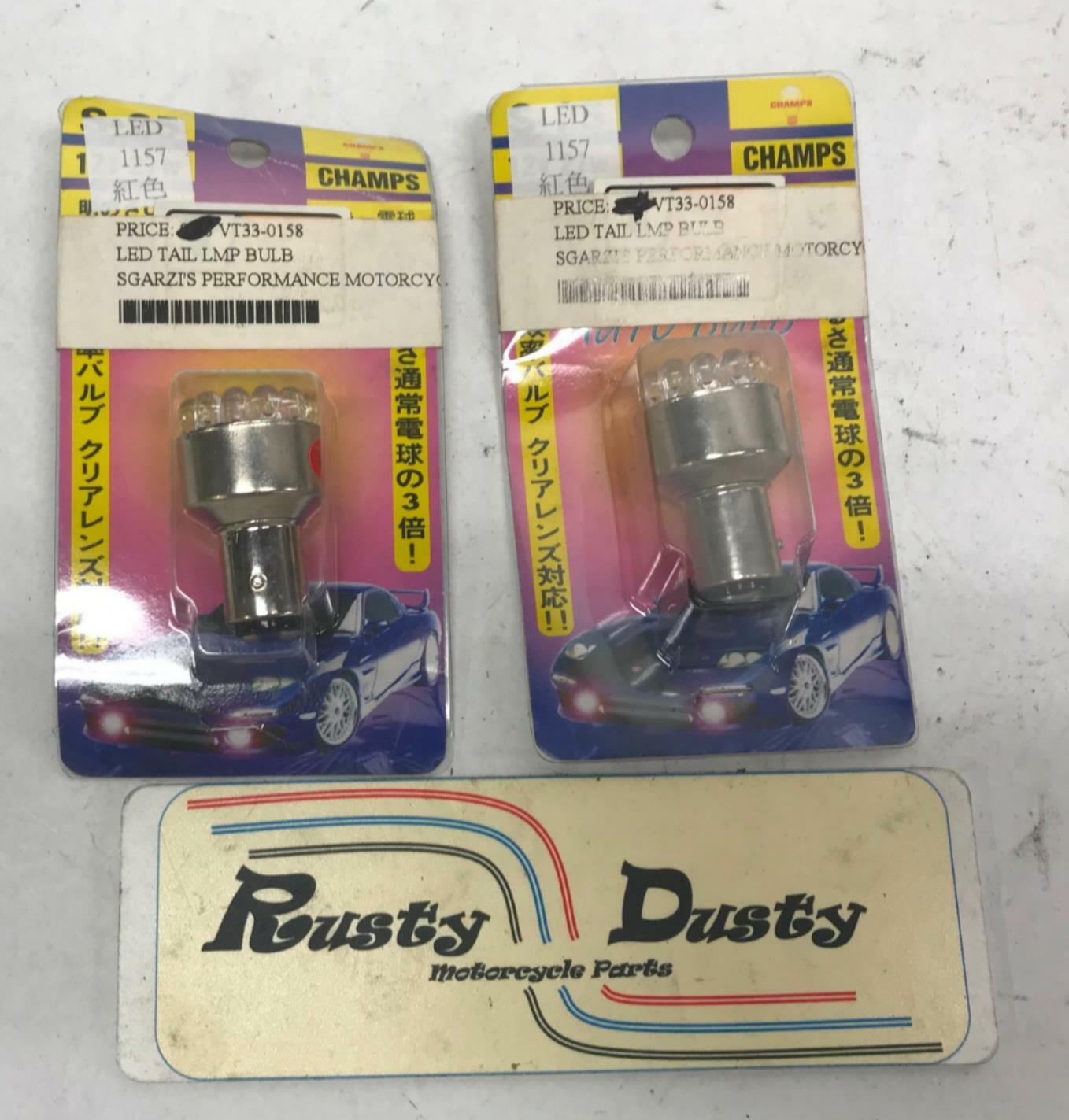 Lot of 2 Harley LED Turn Signal Rotator Bulbs VT33-0158