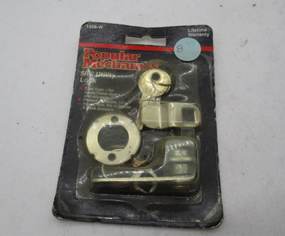 Popular Mechanics NOS 5/8" Utility Lock for Doors 1358-W