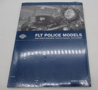Harley Davidson 2009 FLT Police Models Supplement Service Manual 99483-09ESP